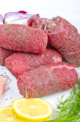 Kleine  Rinderrouladen