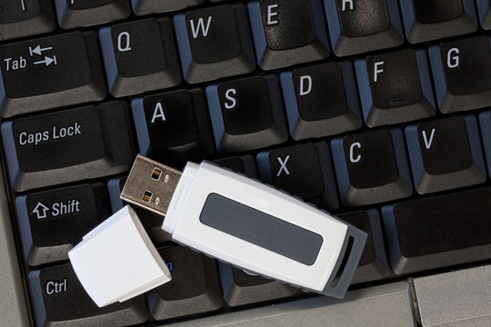 Memory Stick on Keyboard