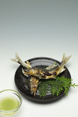 鮎の塩焼き