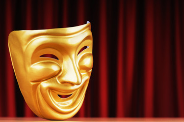 Masks with the theatre concept