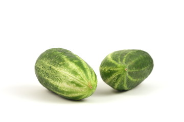 green cucumbers