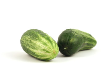 green cucumbers
