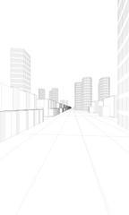 Fototapeta premium city