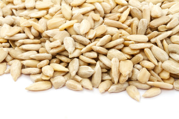 Sunflower seeds isolated