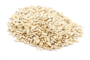 Sunflower seeds isolated