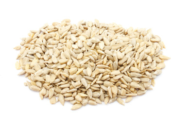Sunflower seeds isolated