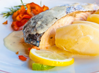 delicious plate of fish