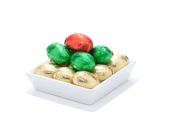 Servierplatte mit Ostereiern