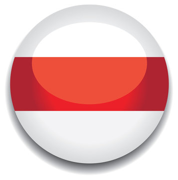 belarus flag in a button