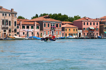 Obraz premium view on Venice from Venetian Lagoon, Italy