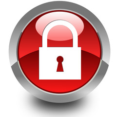Security glossy icon
