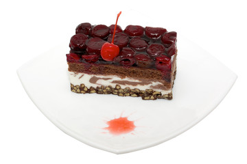 Raspberry cake