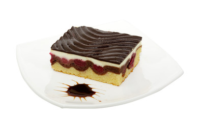 Raspberry cake