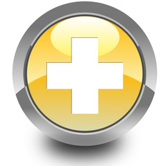 Obraz premium Medical glossy icon