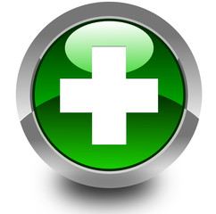 Obraz premium Pharmacy glossy icon