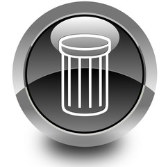 Recycle glossy icon