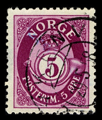 Postage stamp.