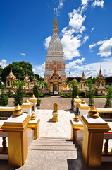 Phra That Renu Nakhon temple, Nakhon Phanom Province, Thailand