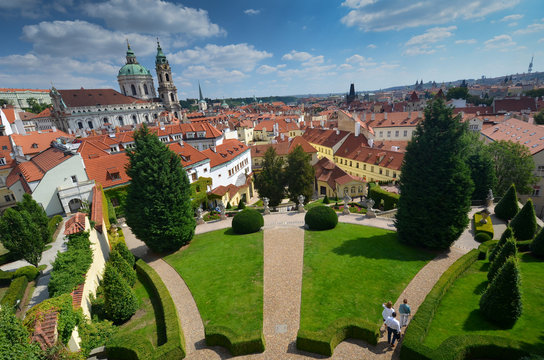 Au jardin Vrtba &agrave; Prague