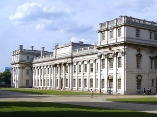 Fototapeta na wymiar Royal Naval College w Greenwich Anglii