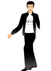 Portrait of man standing