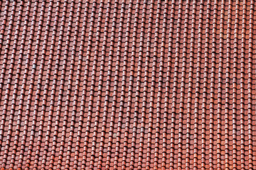 Temple roof in Thailand.