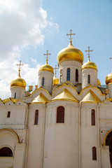 The Cathedral of the Annunciation in Kremlin, Moscow, Russia