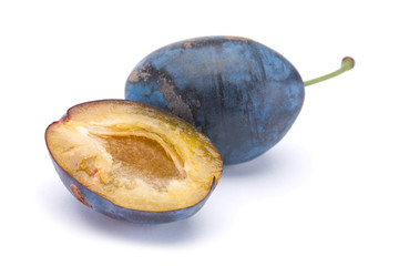 Blue ripe plum