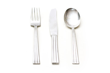 Silver cutlery