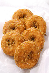 Half a dozen doughnuts