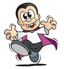 Halloween Vampir running