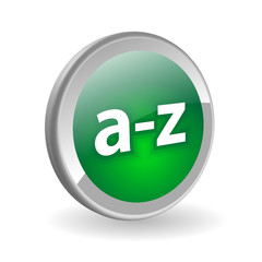 A-Z Web Button (catalogue search products directory dictionary)