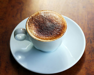 Cappucino Caffiene Awaits