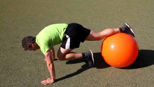 Athletiktraining mit dem Pezziball