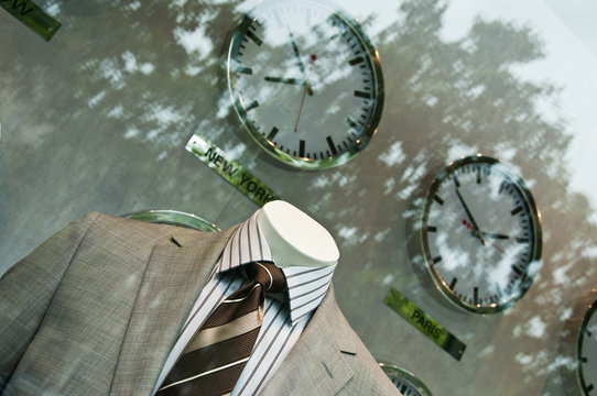 vitrine v&eacute;tements homme