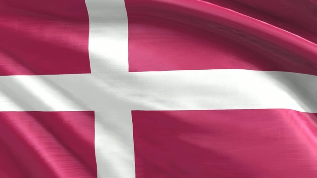 Nahtlos wiederholende Flagge D&auml;nemark