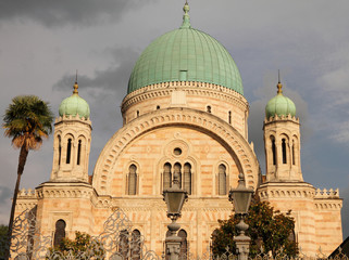 Fototapeta na wymiar Wielka Synagoga w Florencja