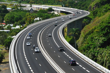 Route des Tamarins, La Réunion.