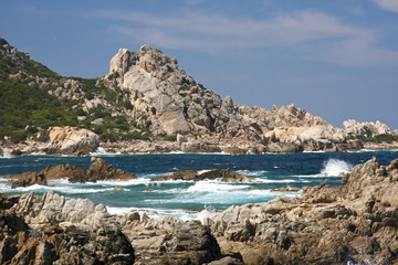 Fototapeta na wymiar Corsica, campomoro