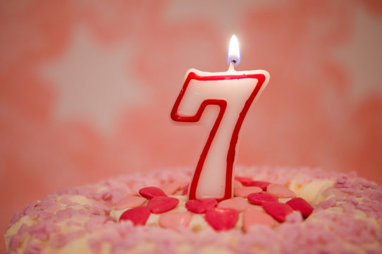 Geburtstagstorte – 7 Jahre
