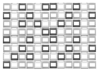 large set of 35mm empty slides, free space for pix