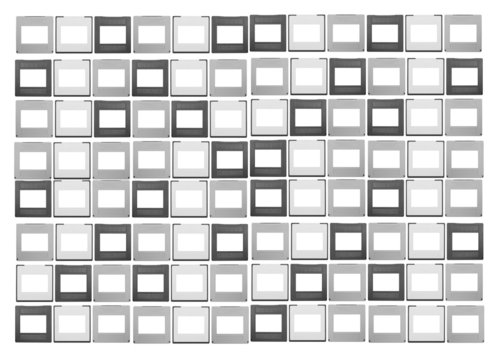 large set of 35mm empty slides, free space for pix