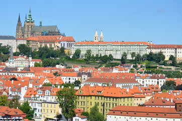 Naklejka na ściany i meble Château de Prague