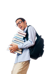 Education concept with student