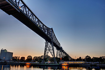 Eisenbahnbrücke über den Nord-Ostsee-Kanal