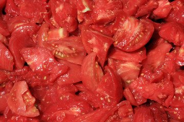 chopped peeled tomatoes