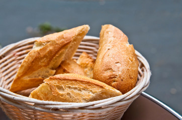 bread in basket