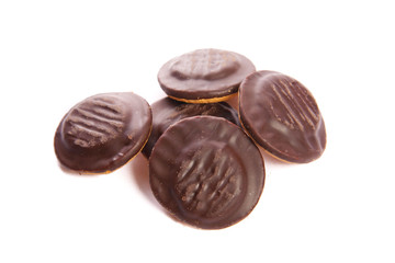 pack cookies. close up