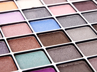 Eyeshadow as background