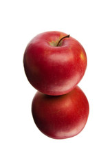 Red apple. Studio shot.